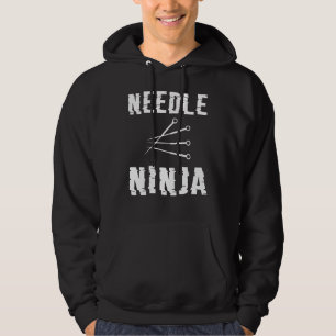 Veste À Capuche Acupuncturiste Acupuncturiste Aiguille Ninja