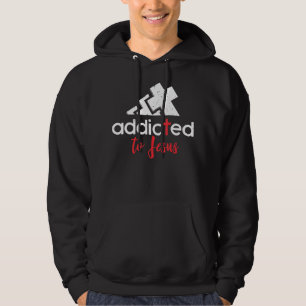 Veste À Capuche Addicé à Jésus - Christian Hommes Cadeaux femmes T