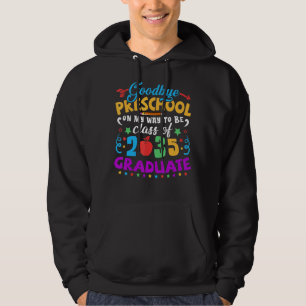 Veste À Capuche Adieu Classe Préscolaire De 2035 Grad Hello Kinder
