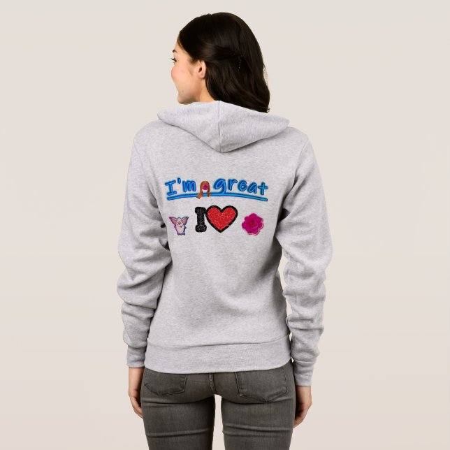Veste À Capuche Adult hoodie (Dos entier)
