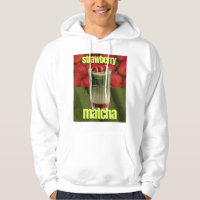 Affiche de Latte Matcha Fraise – Boisson tendance