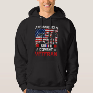 Veste À Capuche Afghanistan Combat vétéran de l'armée américaine