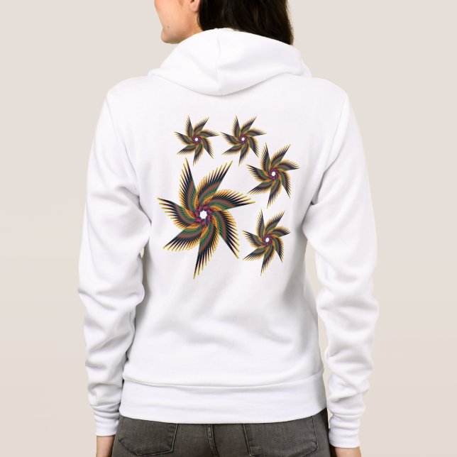 Veste À Capuche ailes flore (Dos)