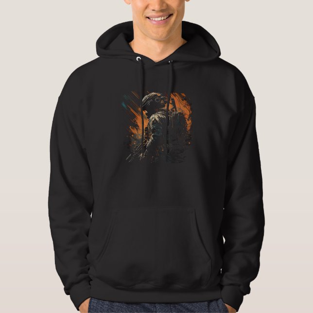 Veste À Capuche Airsoft Game  Graphic Tees for Men Boys Airsoft (Devant)