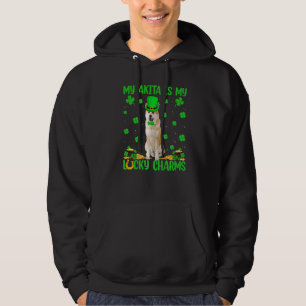 Veste À Capuche Akita sont mes charmes chanceux Akita Chien St Pat