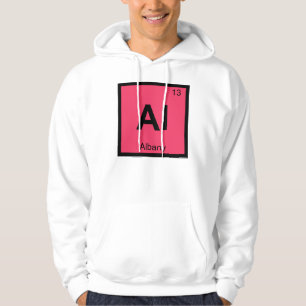 Veste À Capuche Al - Albany New York Chimie Table périodique Ville