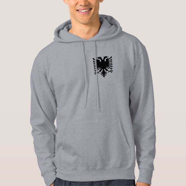 Veste À Capuche Albanian_Eagle (Devant)