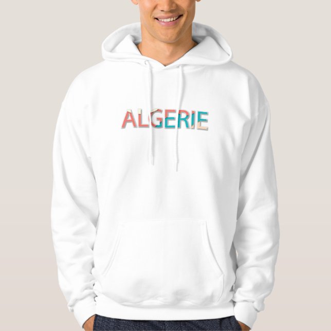 VESTE À CAPUCHE ALGERIE (Devant)