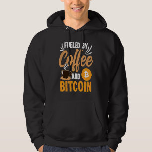 Veste À Capuche Alimenté par le café et la crypto-monnaie Blockch