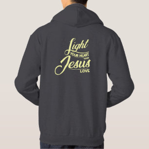 Veste À Capuche Allumez votre citation du coeur