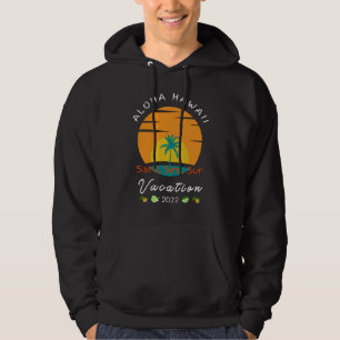 Veste À Capuche Aloha Hawaii Vacation 2022 Cool été
