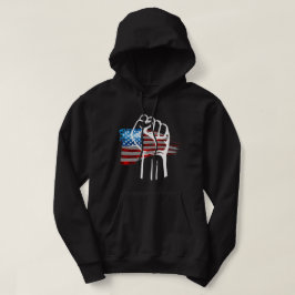 Veste À Capuche AMÉRICAIN FIÈRE - blc