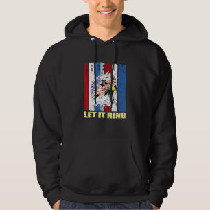 Veste À Capuche American Bald Eagle Us Drapeau Let Freedom Ring 4t