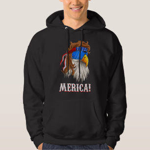 Veste À Capuche American Eagle Mullet Merica 4 Juillet Usa F