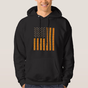Veste À Capuche American Flag Honeypeb Honey Bees Bees Bees