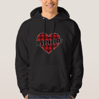 Amma Buffalo Plaid Coeur Coeur Cosy Chapeau d'hive