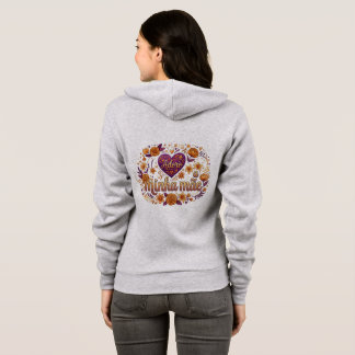Veste À Capuche Amo a minha mãe,