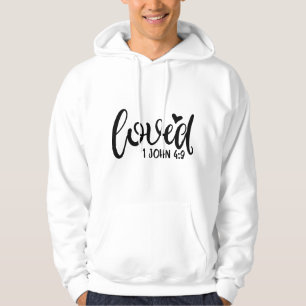 Veste À Capuche Amour Design Avec Un Mot Amoureux