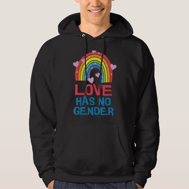 Veste À Capuche Amour Différent 5 (Devant)