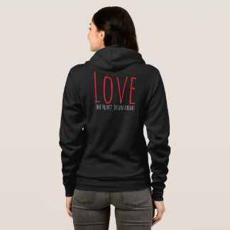 Veste À Capuche Amour - Un cœur. Sept formes T-Shirt