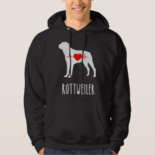 Veste À Capuche Amoureux des chiens de race Rottweiler Top Maman S