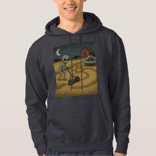 Veste À Capuche Amusant alien de l'espace ufo cycle de culture sci