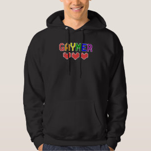 Veste À Capuche Amusant Gaymer Gay Lgbt Pride Humour Vidéo Gamer V