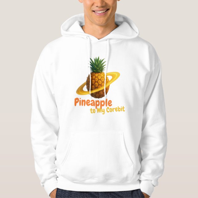 Veste À Capuche Ananas à Mon Corebit. (Devant)