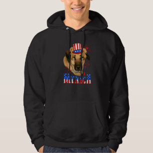 Veste À Capuche Anatolie Merica Américain Drapeau Chien Animal Jui
