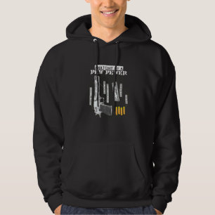 Veste À Capuche Anatomie D'Un Mème D'Amendement De Pew Pewer Ammo