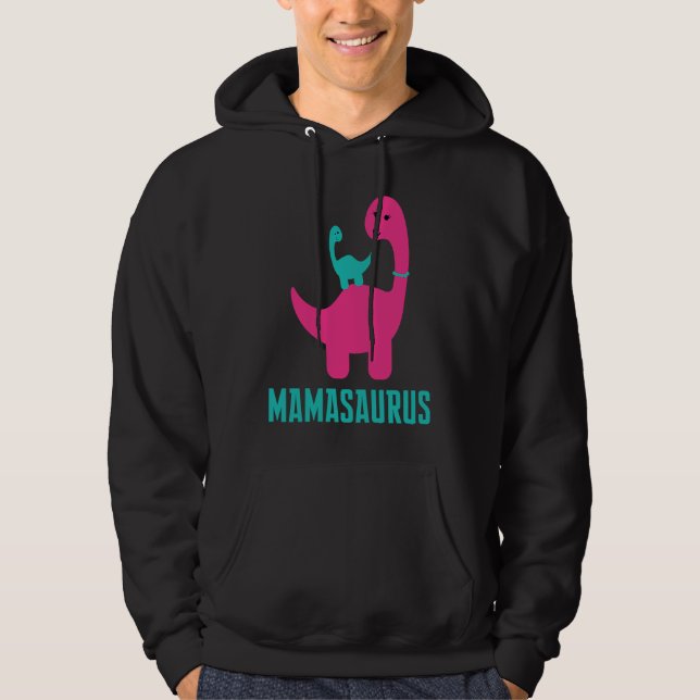 Veste À Capuche and Cute of  Grandmasaurus Dino Dinosaurs Themed (Devant)
