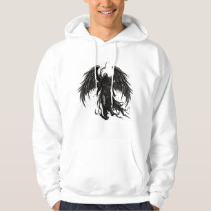 Veste À Capuche Ange Faucheur Sombre en Robe à Capuchon