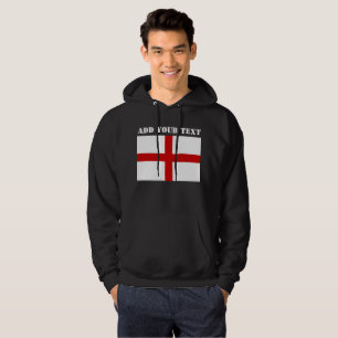 Veste À Capuche Angleterre Drapeau Football Soccer Royaume-Uni