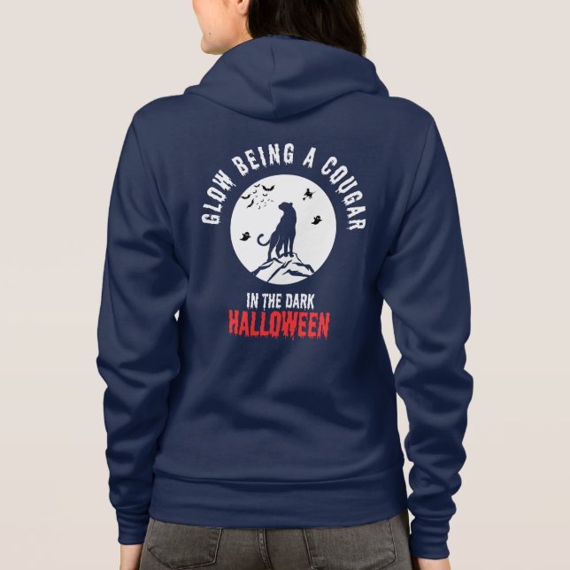 Veste À Capuche Animal cougar (Dos)
