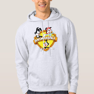 Veste À Capuche Animaniacs Warner Brothers & Sister WB Shield