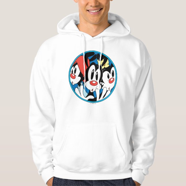 Veste À Capuche Animaniacs | Warner Siblings Circle Graphic (Devant)