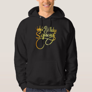 Veste À Capuche Anniversaire Squad Joyeux Anniversaire Fête de la