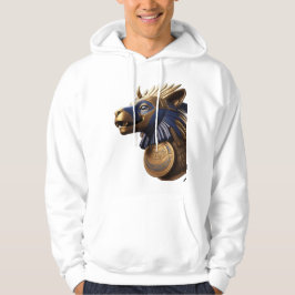 Veste À Capuche Anubis Head - Art de la divinité égyptienne