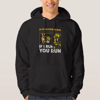 Veste À Capuche Apiculteur Si Je Cours Tu Cours Abeille 2