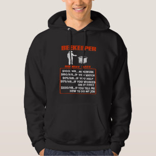 Veste À Capuche Apiculture Ne Pas Me Dire Comment Faire Abeapicult