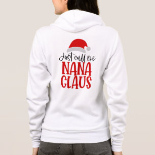 Veste À Capuche Appelez-Moi Simplement Nana Claus-56768