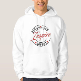 Veste À Capuche Apprendre L'Amour Inspirer La Motivation