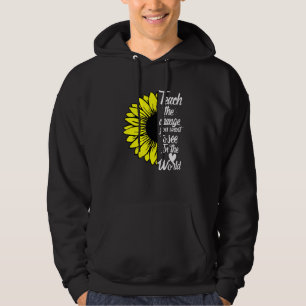 Veste À Capuche Apprenez Le Changement Que Vous Voulez Voir Dans L