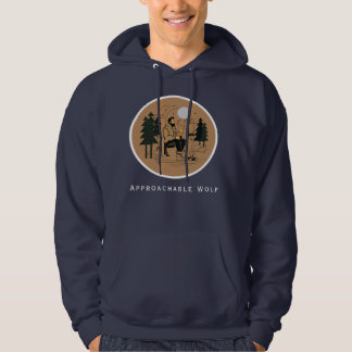 Veste À Capuche  ApproachableWolf ( Blue ) Hoodie by JH Thornton