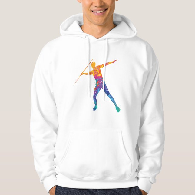 Veste À Capuche Aquarelle Javelin Sports (Devant)
