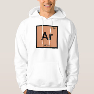Veste À Capuche Ar - Arès Symbole du tableau périodique de la chim
