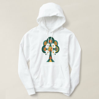 Veste À Capuche Arbre de vie mandala moderne géométrique