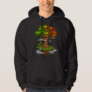 Veste À Capuche Arbre De Vie Méditation Zen