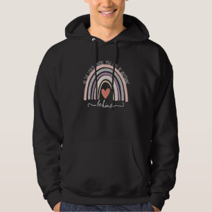 Veste À Capuche Arc En Ciel Drôle Dans Un Monde Où Vous Pouvez Êtr