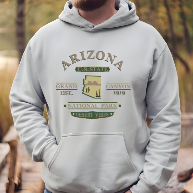 Veste À Capuche Arizona Etat Sedona Parc national grand canyon (Créateur téléchargé)